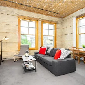 New York Style Loft With Parking Exchange District Coffee Gym Winnipeg